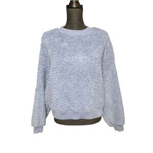 Gap Petite Sherpa Oversized Sweater